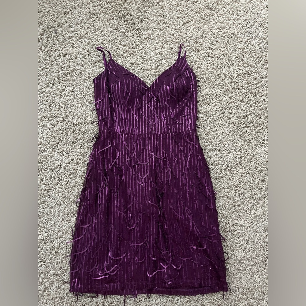 Purple Party Dress